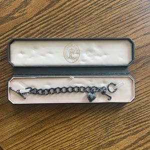 Juicy Couture Black Charm Bracelet